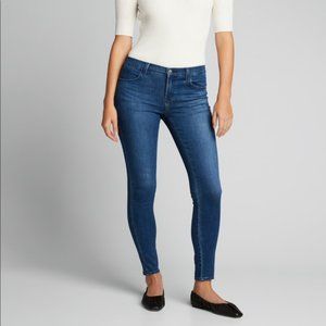 J Brand Skinny Blue Ankle Jeans, Size 28